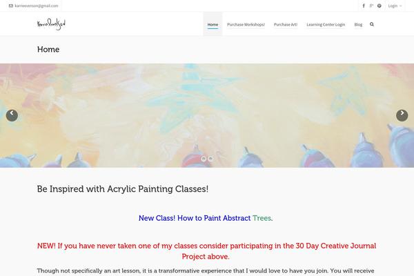 Highend theme site design template sample