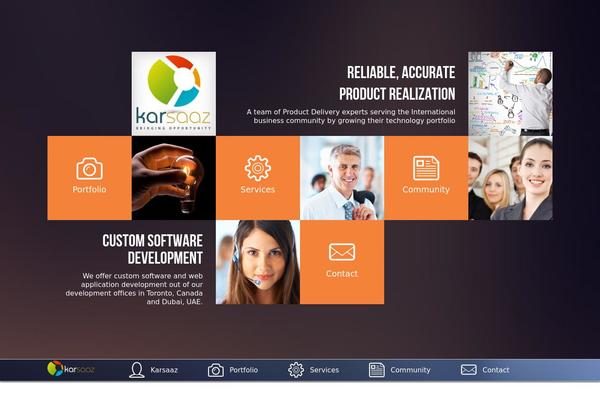 Argo theme site design template sample