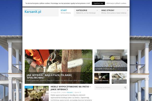 Point theme site design template sample