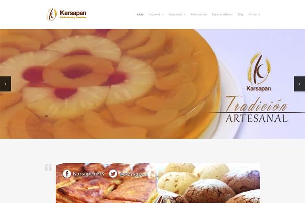 Impero theme site design template sample