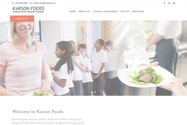 Ekko theme site design template sample
