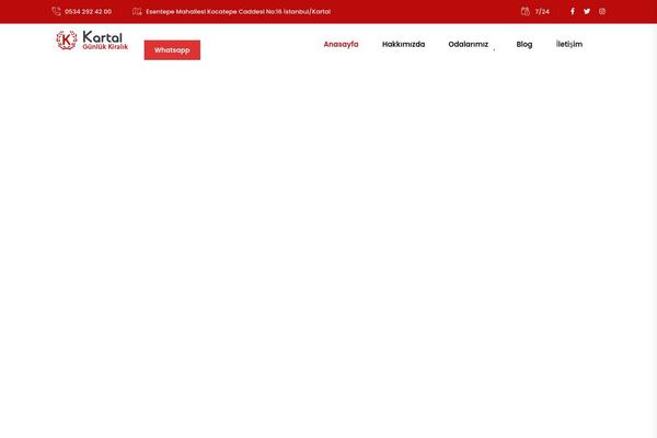 Bizup theme site design template sample