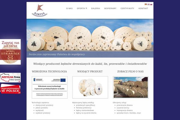 Dandelion theme site design template sample