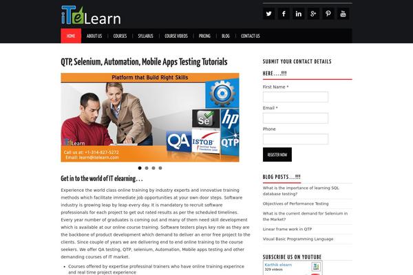 Site using Faster Pagination plugin