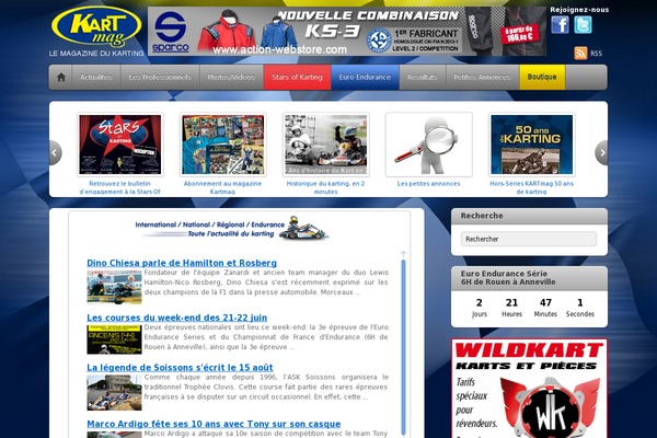 Site using Vertical News Scroller plugin