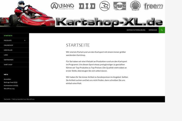 Twenty Fourteen theme site design template sample