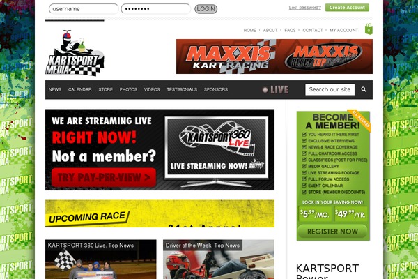 Site using HMS Testimonials plugin