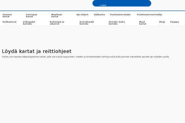 Site using Autoptimize plugin