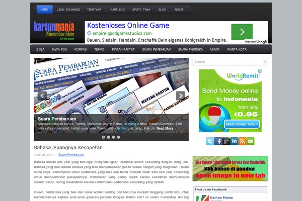 WordPlus theme site design template sample