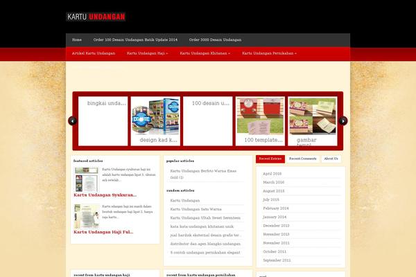 GrungeMag theme site design template sample
