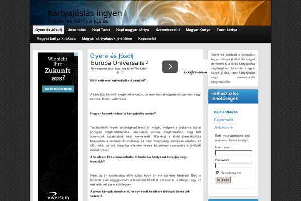 Site using Ad Logger plugin