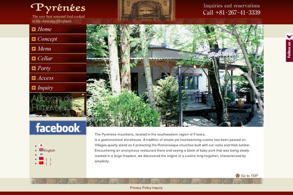 pyrenees theme websites examples
