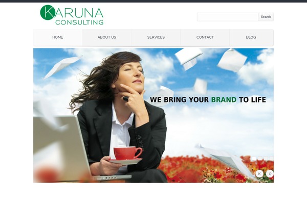 Think theme site design template sample