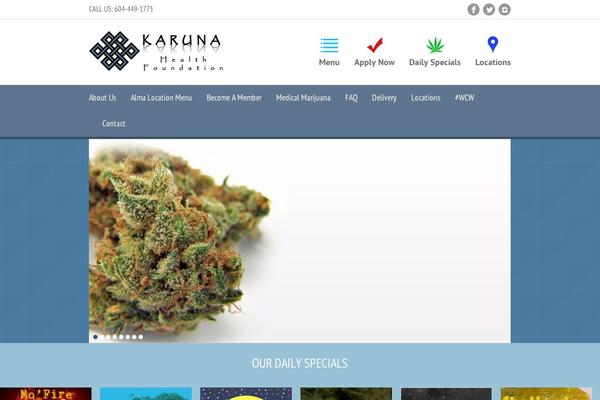 Site using WP Splash Page plugin