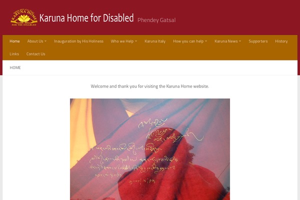 Hueman theme site design template sample