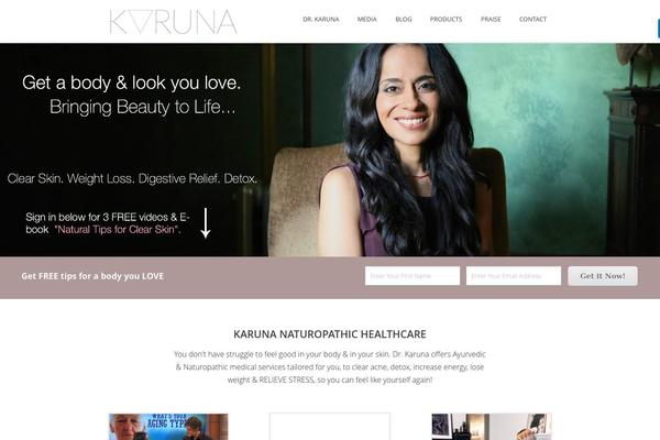 Indigo theme site design template sample