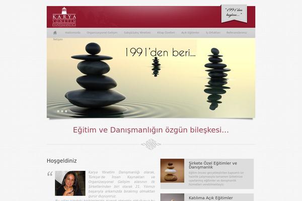 Equator theme site design template sample