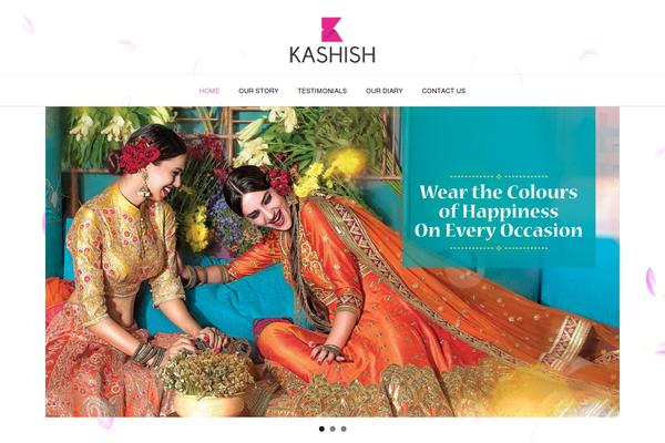 Vogue theme site design template sample