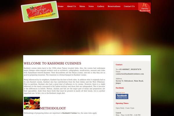 Victoria theme site design template sample