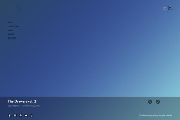 PILE theme site design template sample