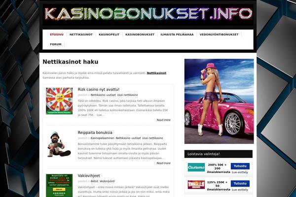 Slots Theme theme site design template sample