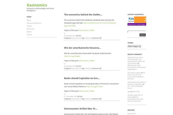 Ari theme site design template sample