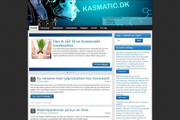 kasmatic.dk site used Graphene