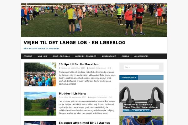 kasperc.dk site used MH NewsMagazine