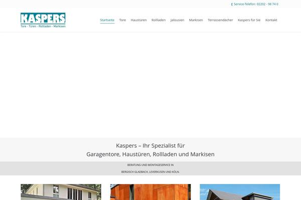 The7 theme site design template sample