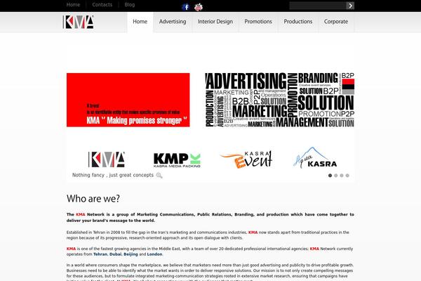 kasramedia.com site used Theme1258