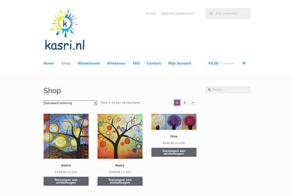 kasri.nl site used Storefront