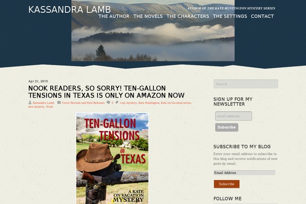 Tisa theme site design template sample