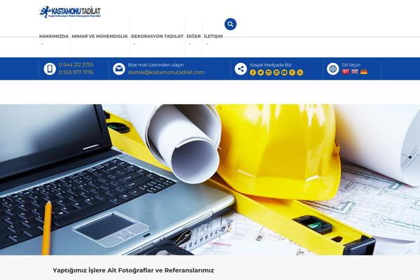 Atlas theme site design template sample
