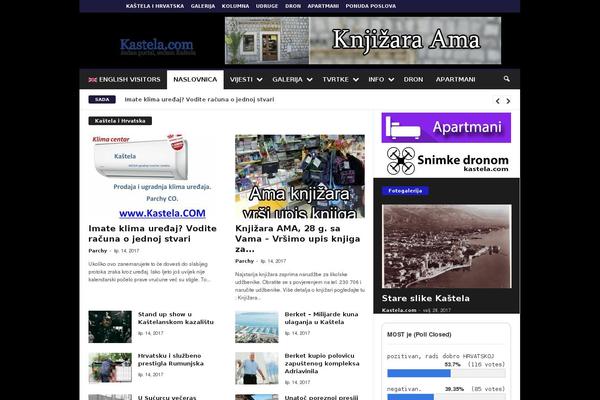 NewsMag theme site design template sample