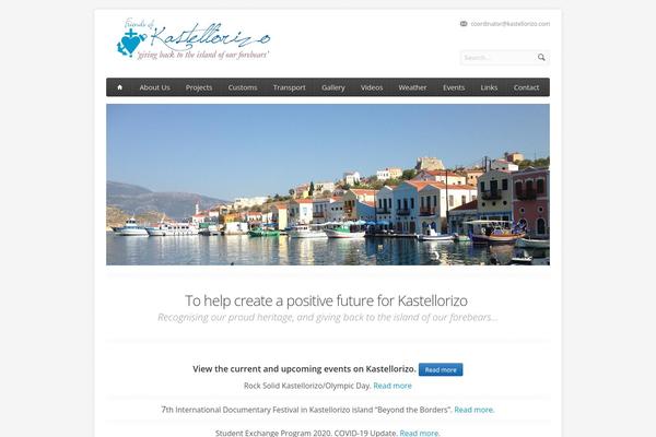 Aqua theme site design template sample