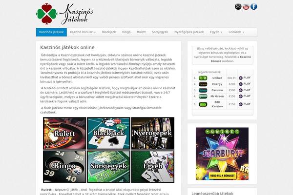 Response theme site design template sample