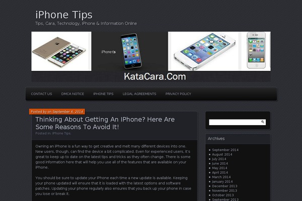 Parament theme site design template sample