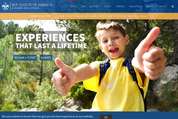 Site using Columns plugin