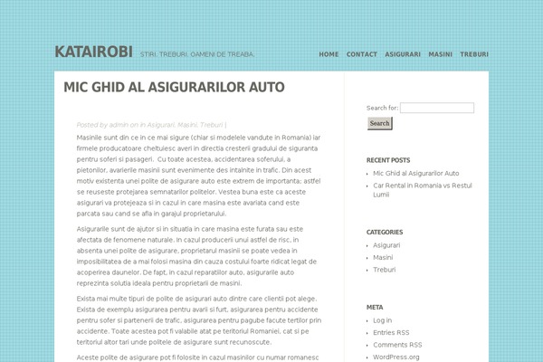 Flexible theme site design template sample