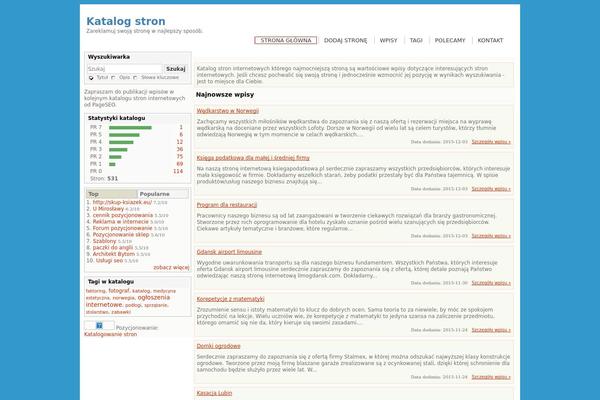 Alpha Forte theme site design template sample