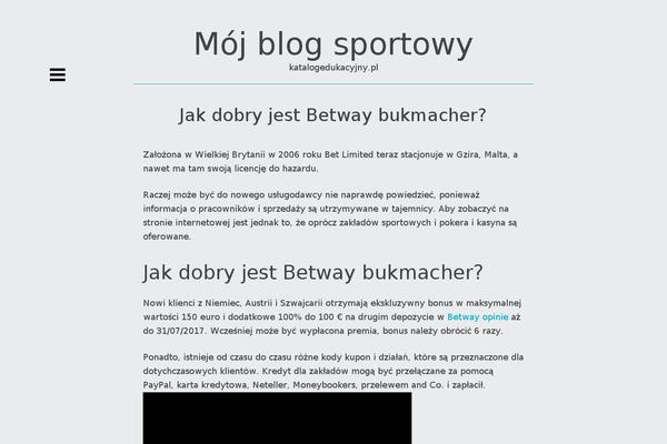 Decode theme site design template sample