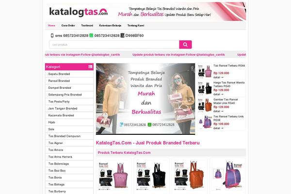 WP-Grosir theme site design template sample