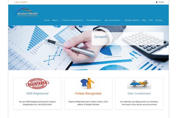 Site using Premium-stock-market-widgets plugin