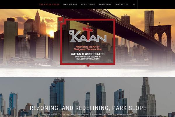 Infinity Blog theme site design template sample