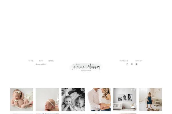 Engage theme site design template sample