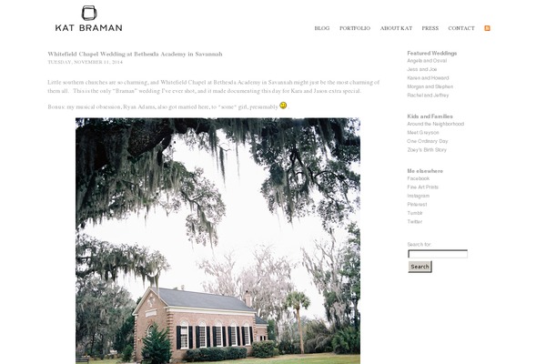 ProPhoto 3 theme site design template sample