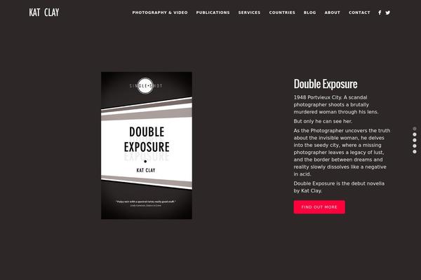 Story theme site design template sample