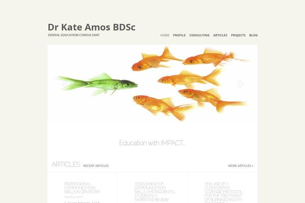 Flexible theme site design template sample