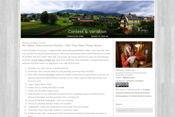 kateclancy.com site used Kate