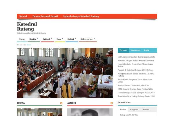 MesoColumn theme site design template sample